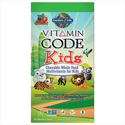 Vitamin code kids 30 comprimés JARDIN DE LA VIE