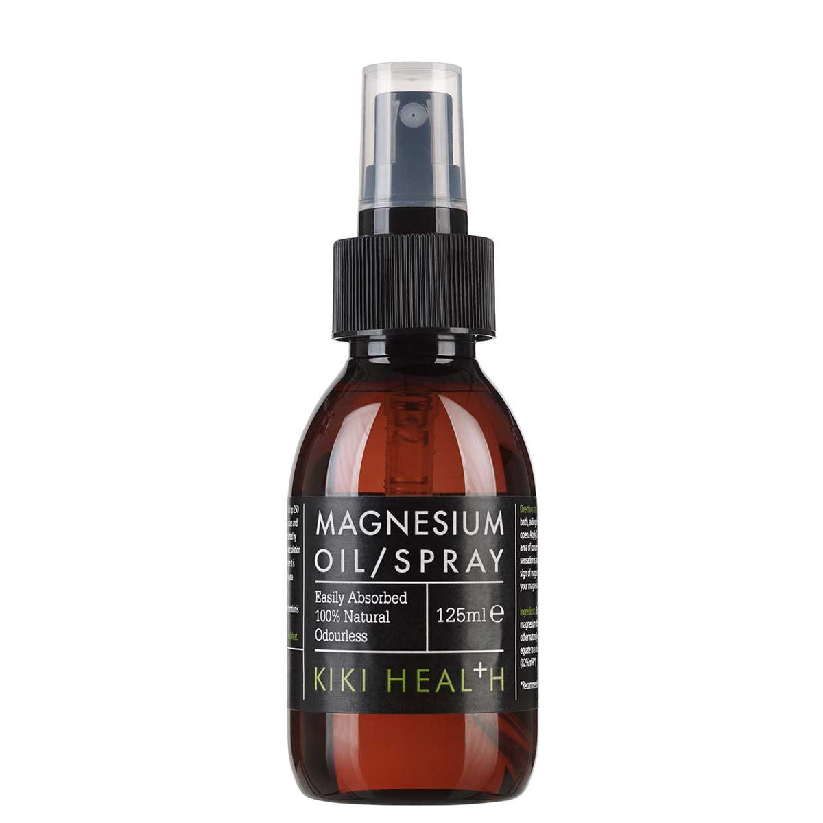 Huile de magnésium spray huile de magnésium 125 ml KIKI HEALTH