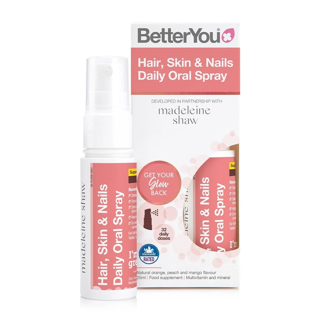 Cheveux peau et ongles spray buccal 25 ml BETTERYOU