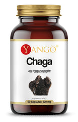 Extrait de Chaga 40% polysaccharides 90 gélules YANGO