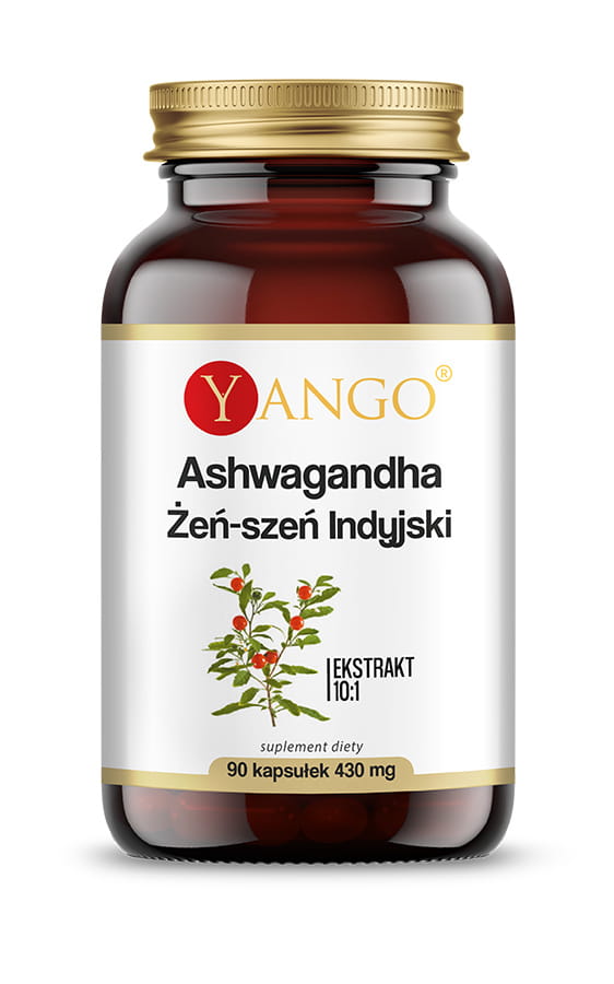 Extrait d'Ashwagandha 10 : 1 90 gélules YANGO