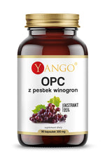 Opt 95% extrait de pépins de raisin 90 gélules YANGO