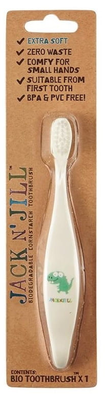 La brosse à dents jackBIO dino JACK N' JILL
