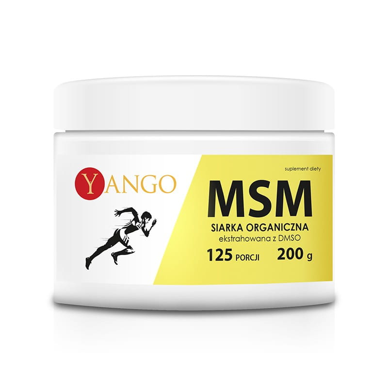 MSM avec dmso 200 g YANGO