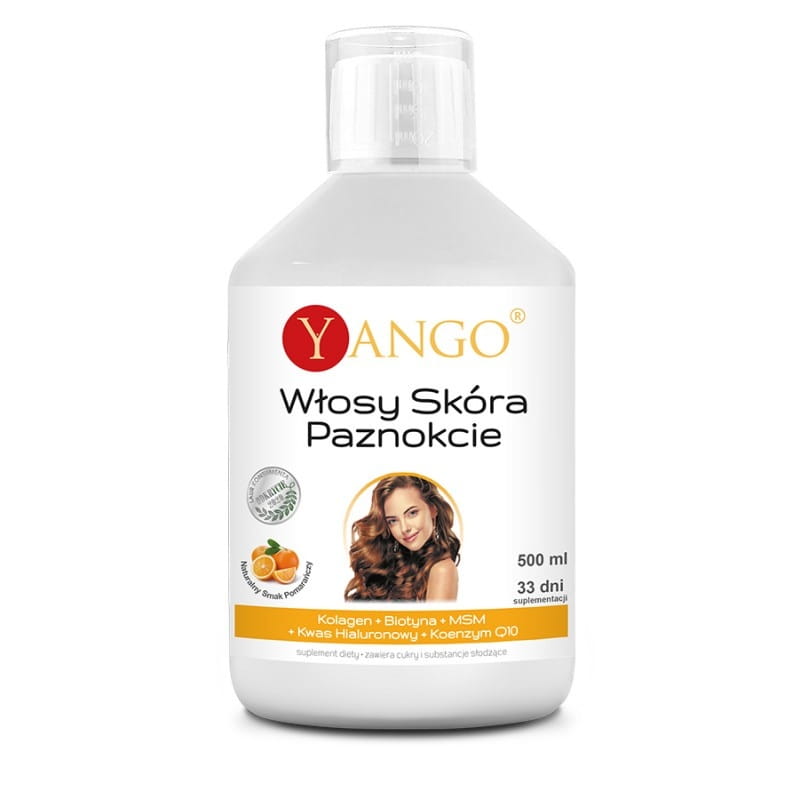 Cheveux, peau, ongles, multivitamines 500 ml YANGO