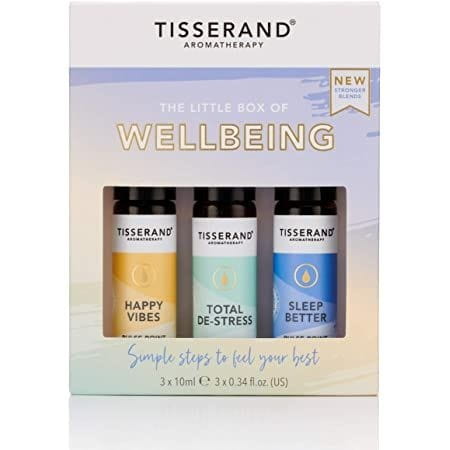 Le petit coffret bien-être coffret d'huiles essentielles rollon pour remonter l'humeur 3 x 10 ml TISSERAND