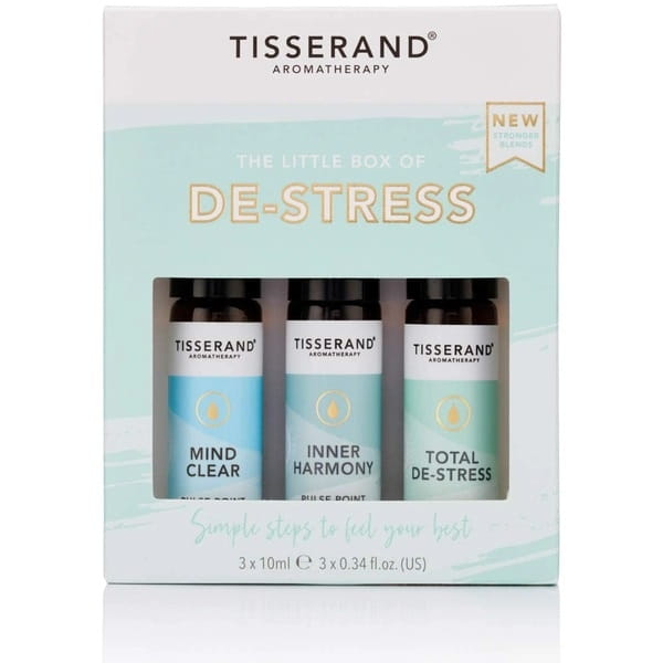Le petit coffret de - stress coffret d'huiles essentielles roll on pour la relaxation 3 x 10 ml TISSERAND AROMATHÉRAPIE