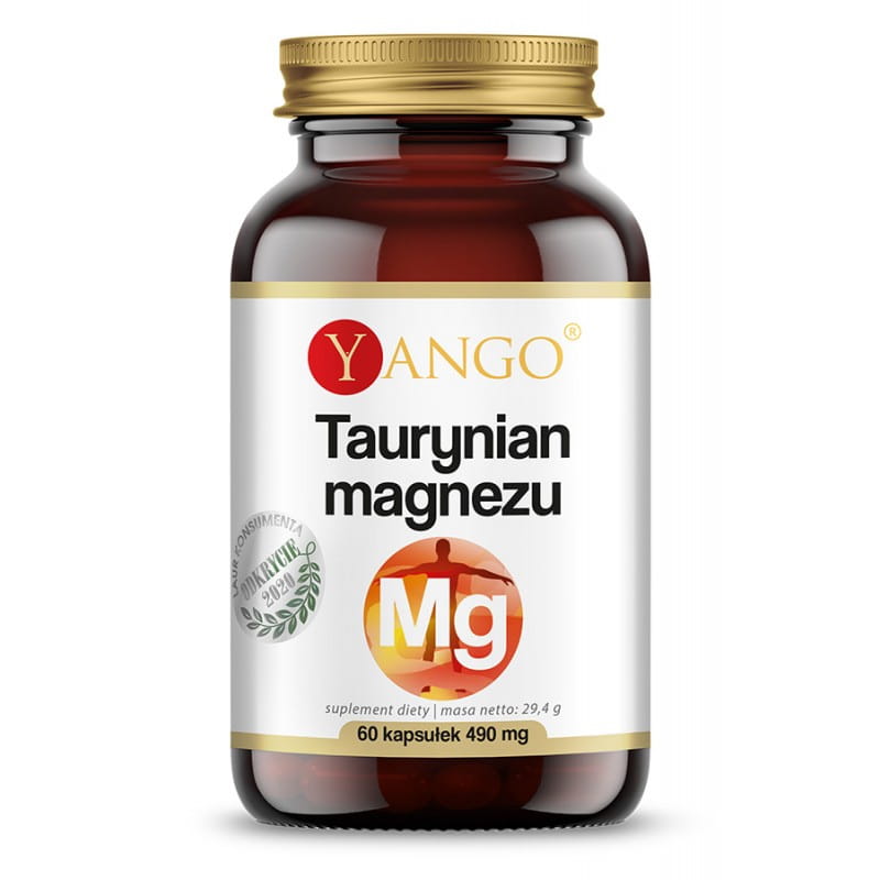 Taurate de Magnésium 60 gélules YANGO