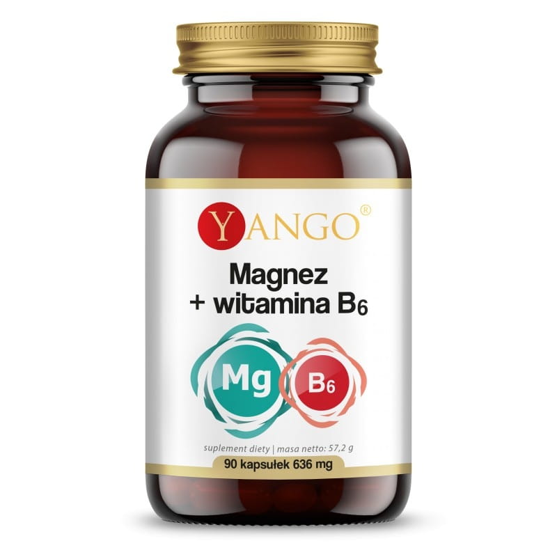 Magnésium et vitamine B6 90 gélules YANGO