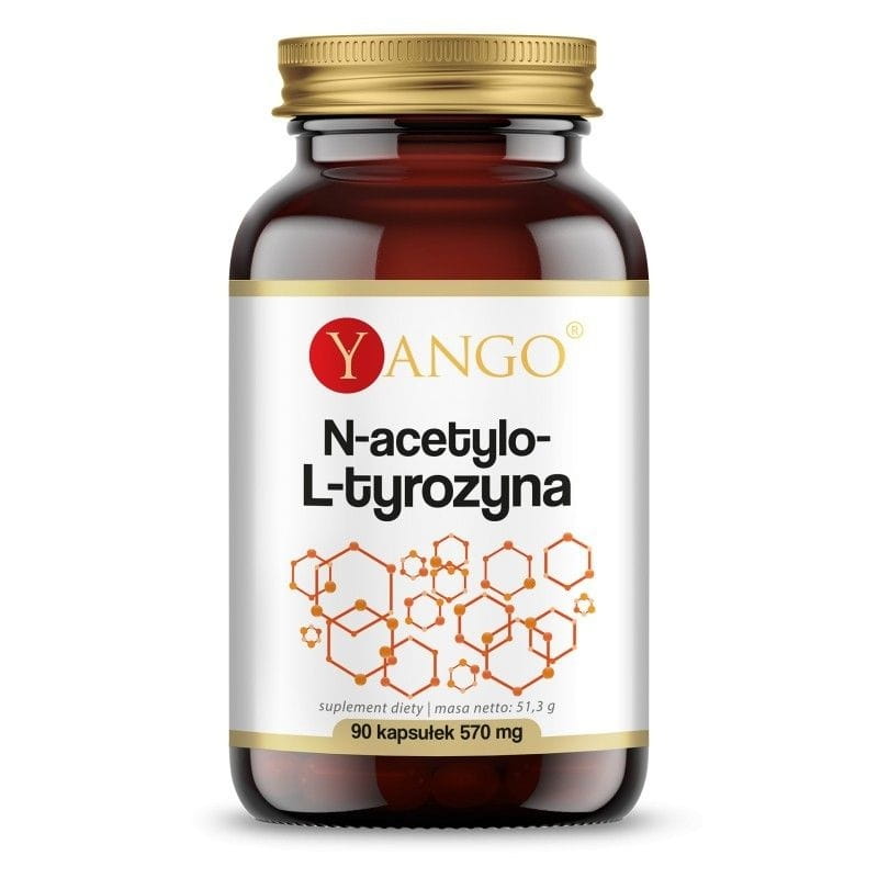 N-acétyloltyrosine 480 MG 90 gélules YANGO