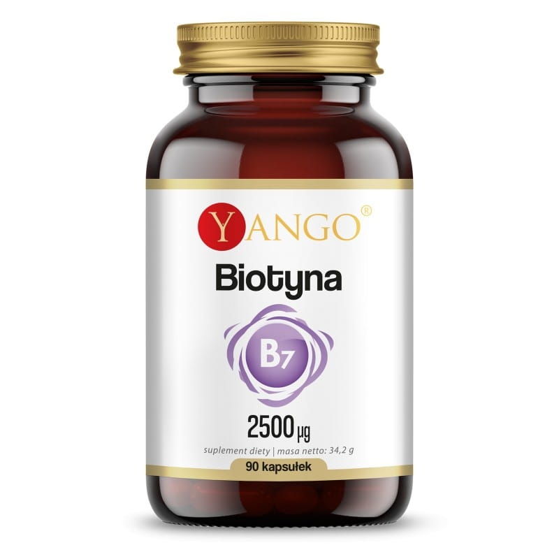 Biotine 2500 mcg 90 gélules YANGO