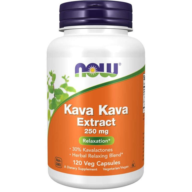 Extrait de kava kava 120 gélules NOW FOODS