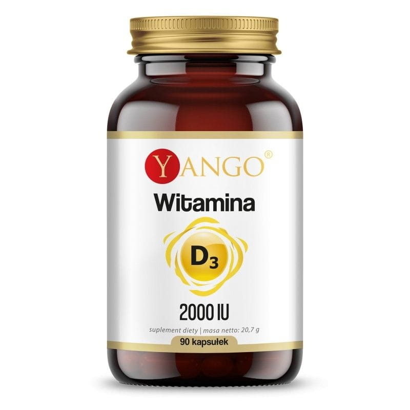 Vitamine D3 2000 ui 90 gélules YANGO