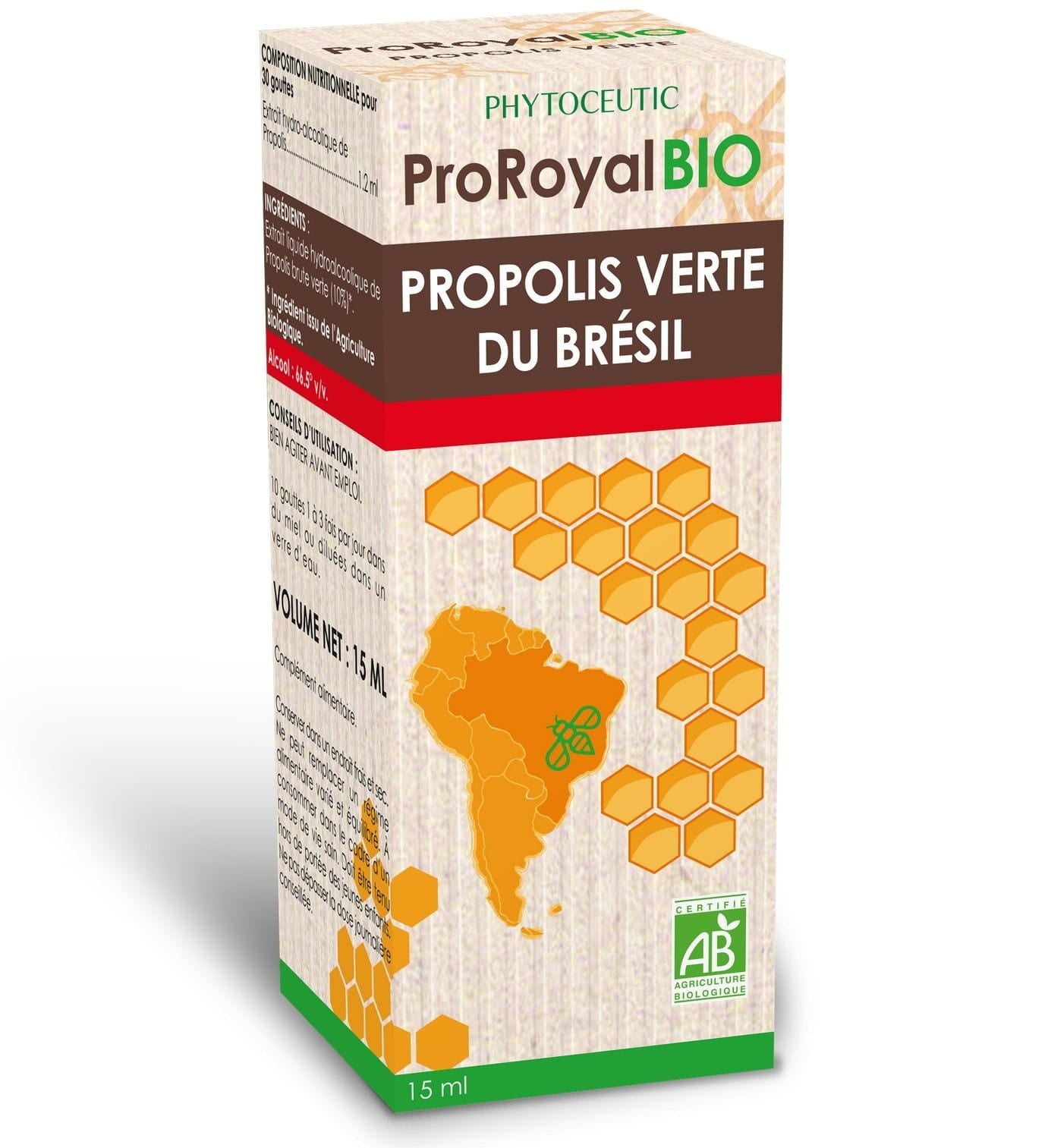 Proroyal BIO propolis en gouttes 15 ml LABORATOIRES PHYTOCEUTIC