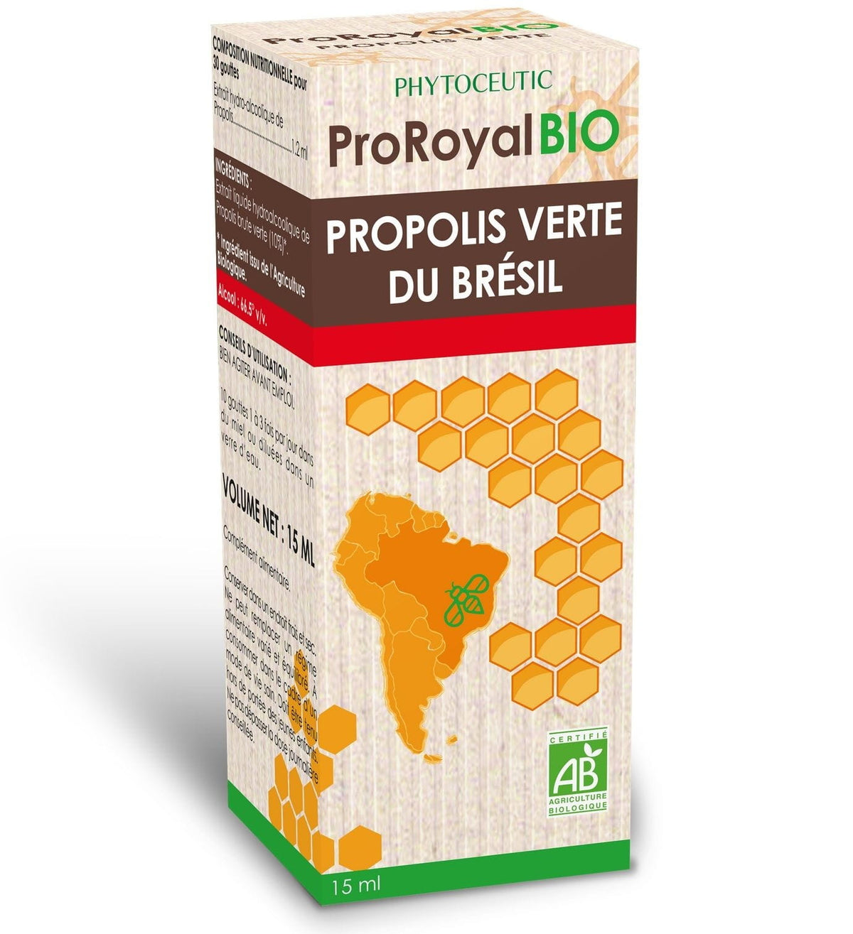 Proroyal BIO propolis en gouttes 15 ml LABORATOIRES PHYTOCEUTIC