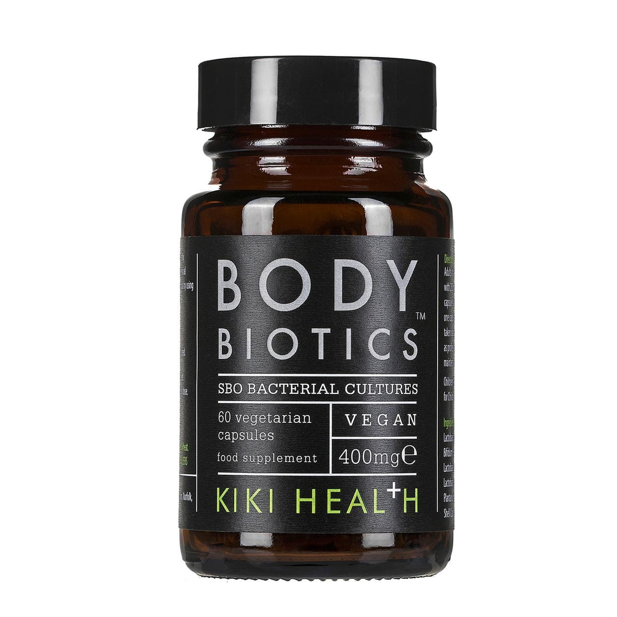 Body biotics sbo cultures bactériennes Probiotiques 120 gélules KIKI HEALTH