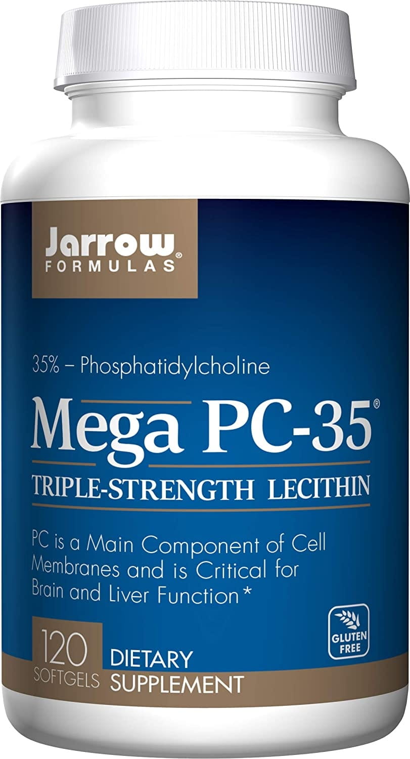 Mega pC35 lécithine triple force 120 gélules FORMULES JARROW