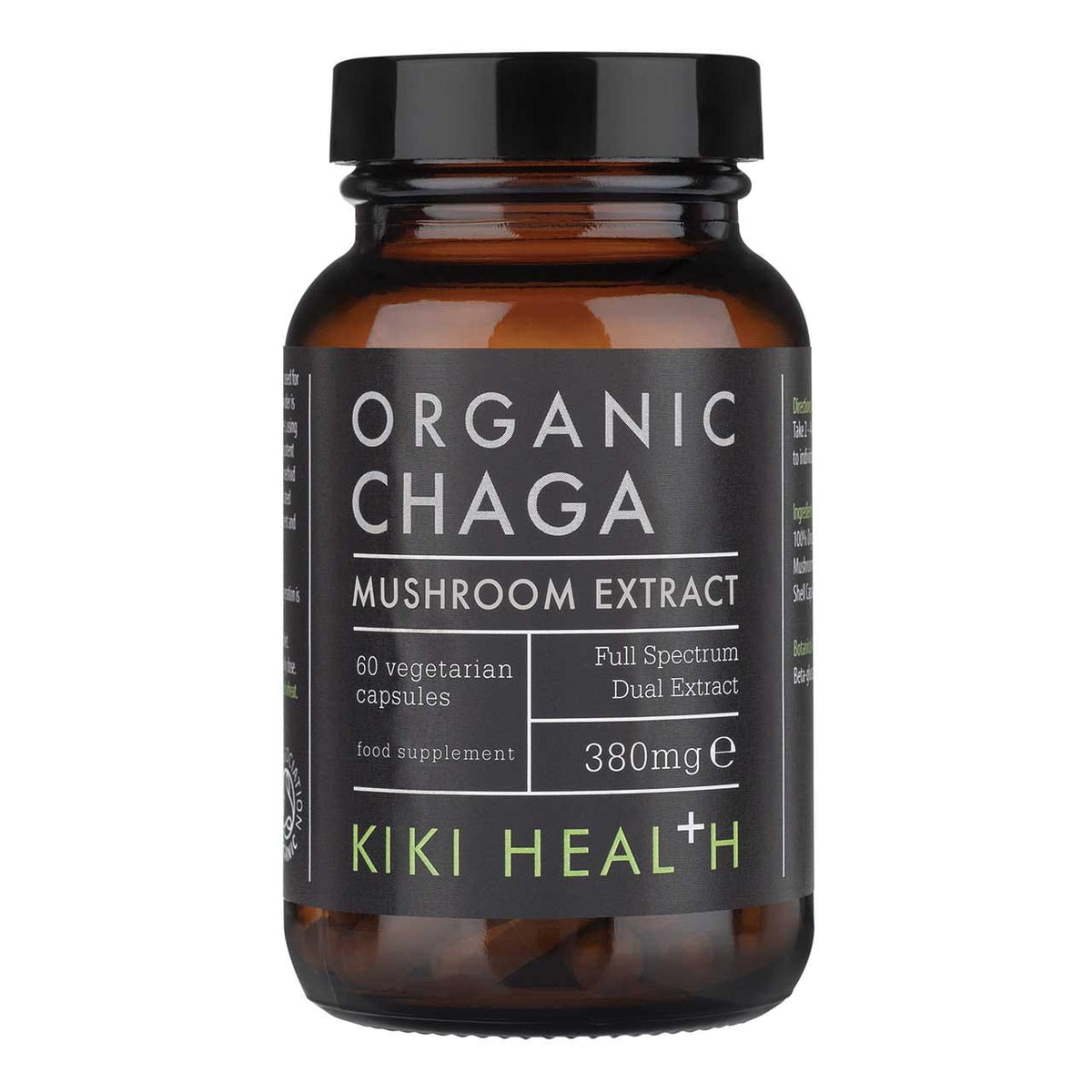 Extrait de champignon Chaga 60 gélules KIKI HEALTH