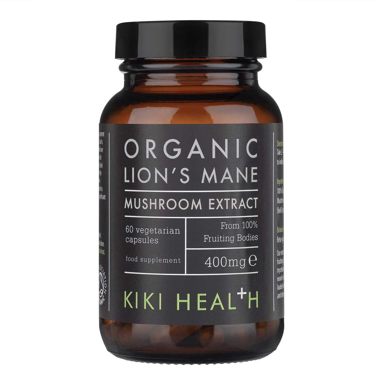 Extrait de champignon crinière de lion 60 gélules KIKI HEALTH