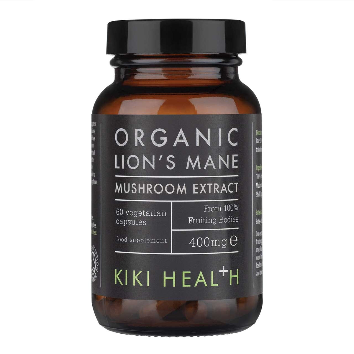 Extrait de champignon crinière de lion 60 gélules KIKI HEALTH