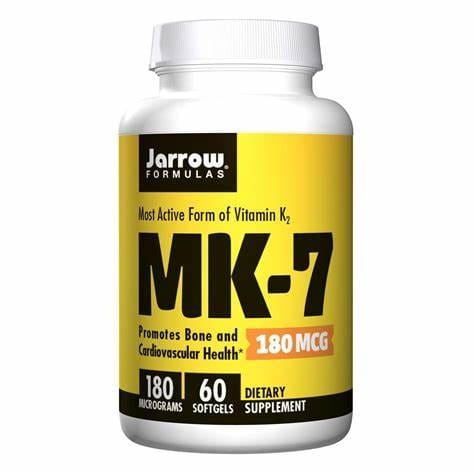 Vitamine K2 MK7 180 mcg 60 gélules FORMULES JARROW