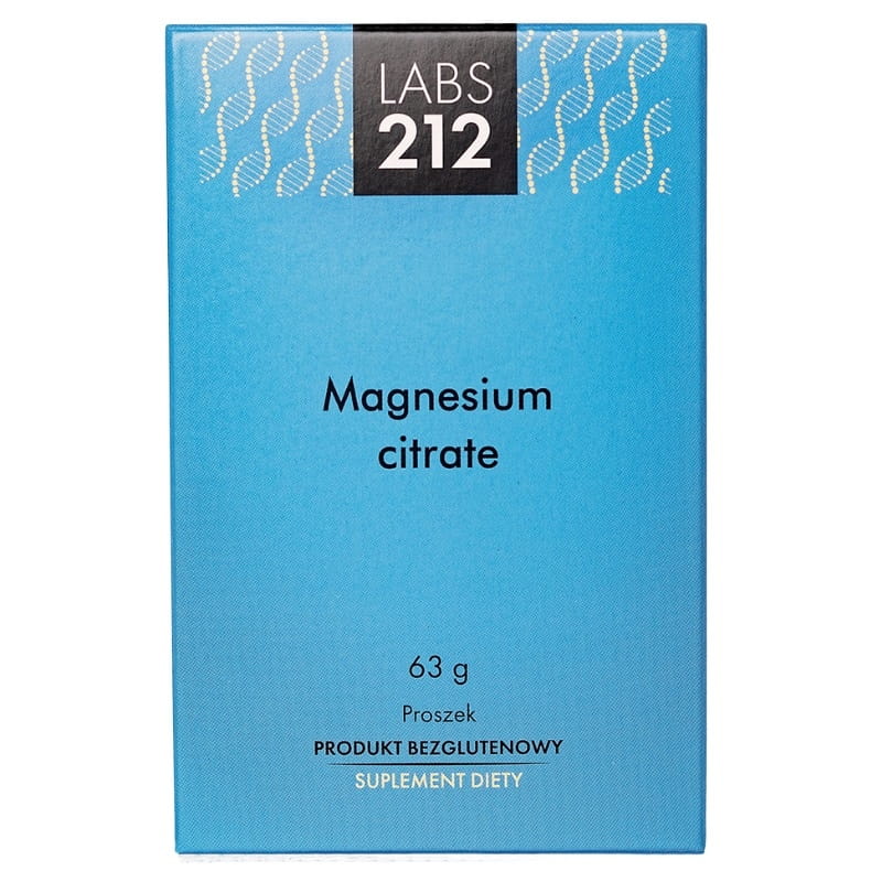 Citrate de magnésium citrate de magnésium 63 g LABS212