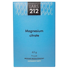 Citrate de magnésium citrate de magnésium 63 g LABS212