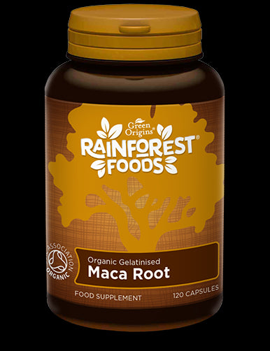 Racine de maca ECO 100% bio 120 gélules RAINFOREST FOODS