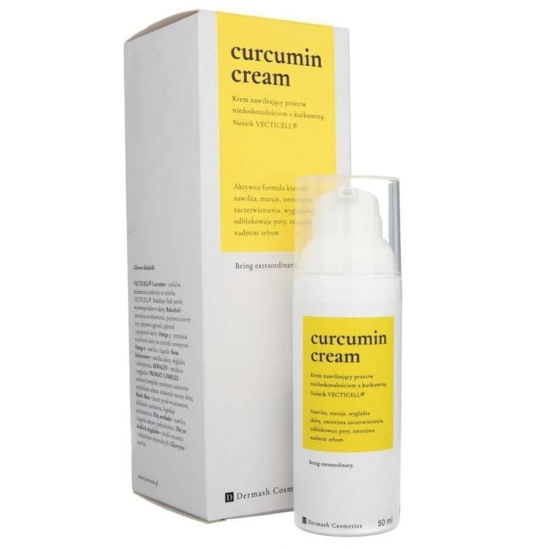 Crème de curcumine crème hydratante à la curcumine 50 ml DERMASH COSMETICS