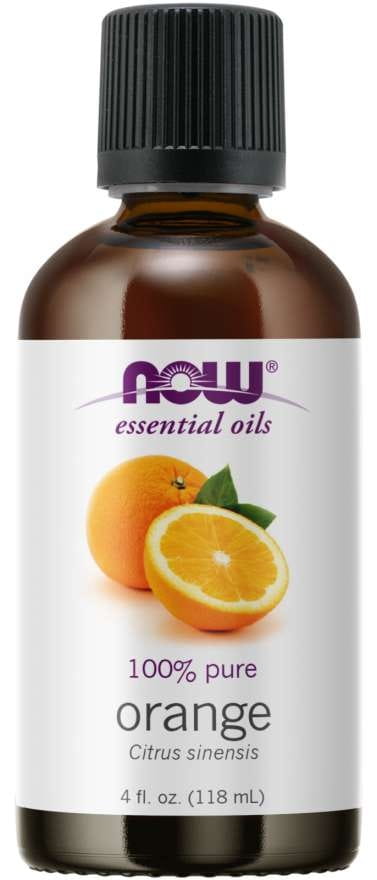 Huile essentielle 100% orange orange 118 ml NOW FOODS HUILES ESSENTIELLES