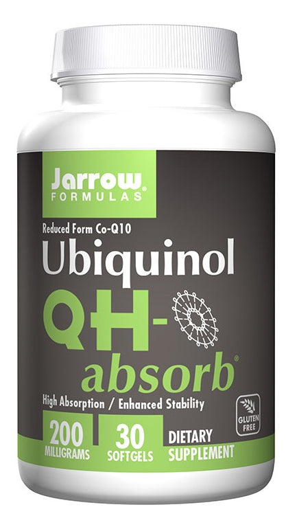 Ubiquinol qh - absorbant coenzyme Q10 200 MG 30 gélules FORMULES JARROW