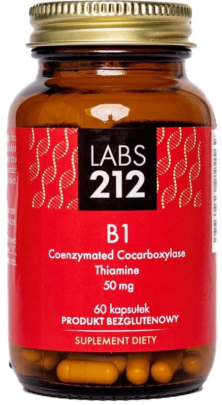 Vitamine B1 coenzymée cocarboxylase 60 gélules LABS212