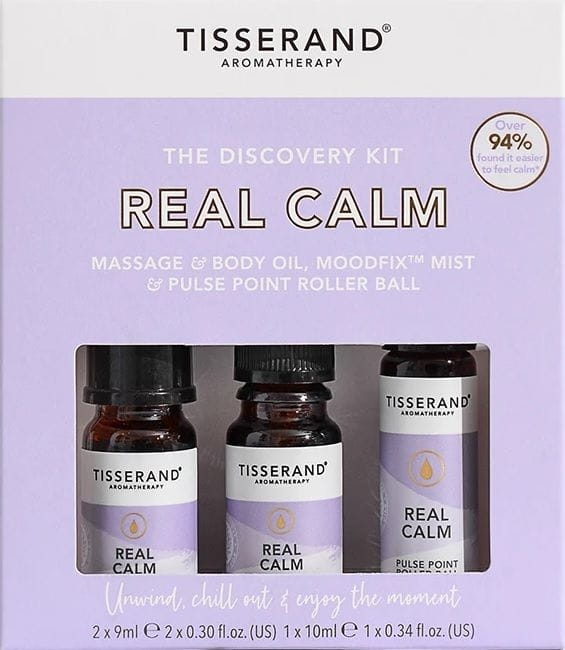 Coffret découverte Real CALM 2 x 9 ml 1 x 10 ml TISSERAND huiles essentielles