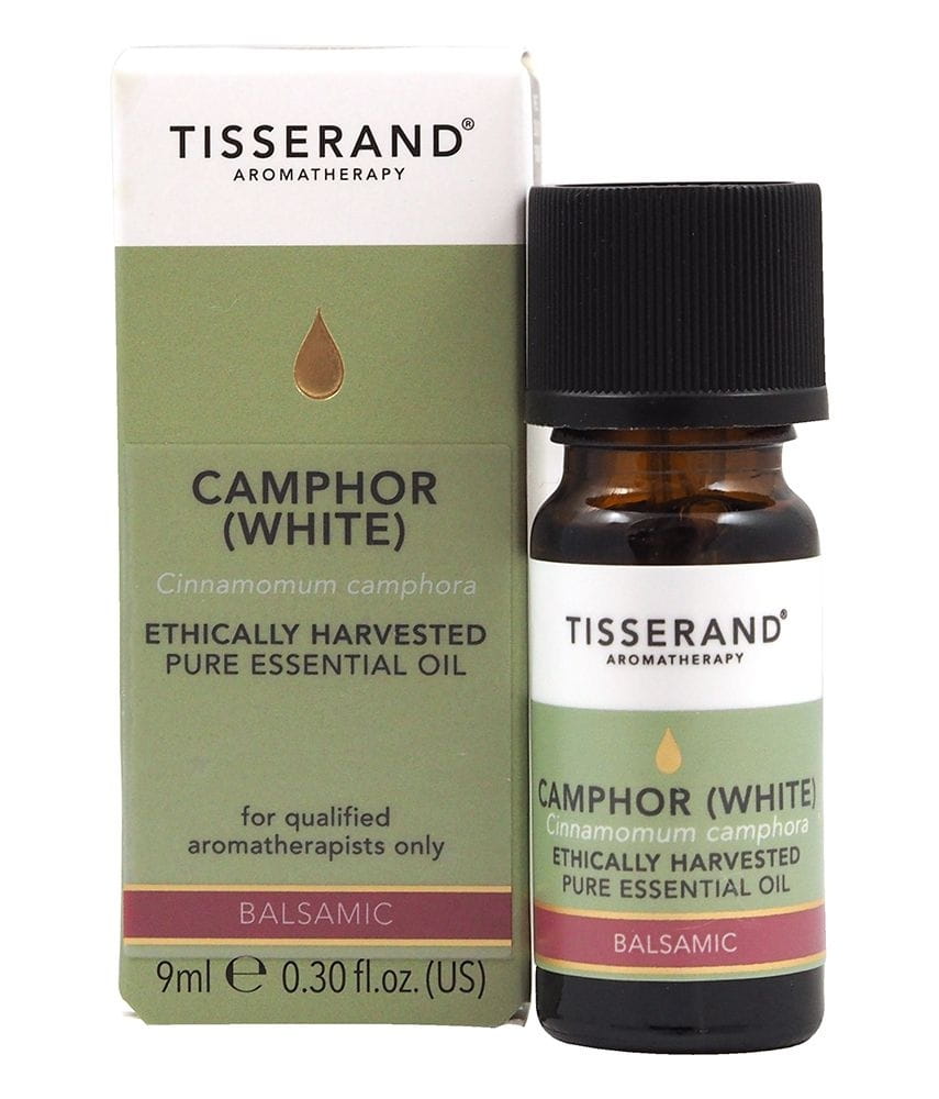 Camphre blanc huile de camphre récolté éthiquement 9 ml TISSERAND