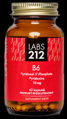 Vitamine B6 pyridoxal 5' - phosphate + pyridoxine 60 gélules LABS212