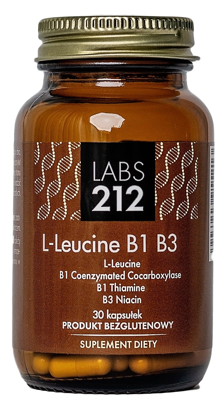 L-leucine L-leucine B1 B3 30 gélules LABS212