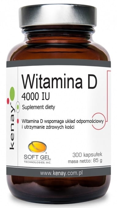 Vitamine D3 4000 ui 300 gélules KENAY