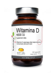 Vitamine D3 4000 ui 60 gélules KENAY