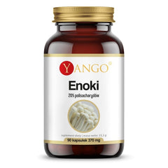 Enoki extrait de champignon enoki 20% polysaccharides 90 gélules YANGO