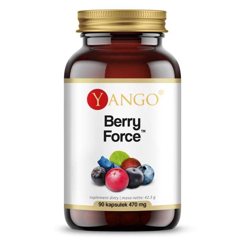 Berry force 90 gélules contiennent 6 extraits de baies YANGO