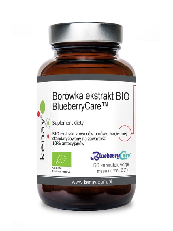 Eco extrait de myrtille BIO blueberrycare™ 60 gélules KENAY