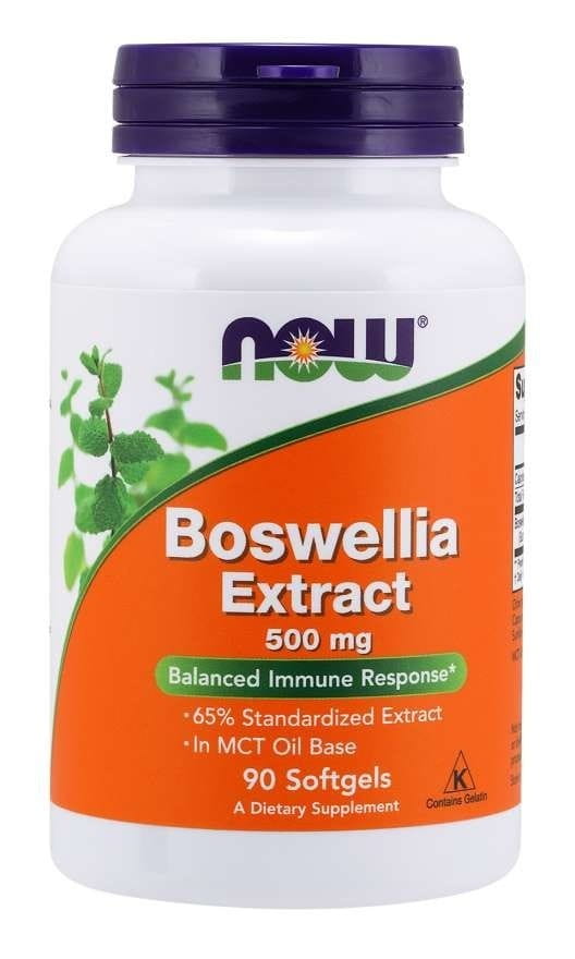 Encens Boswellia 500 MG extrait 90 gélules NOW FOODS