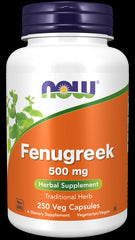 Fenugrec fenugrec 500 MG 250 gélules NOW FOODS