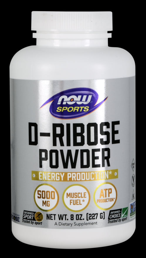 Poudre de ribose D - poudre de ribose 227 g NOW FOODS SPORTS
