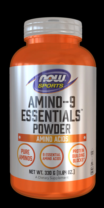 Amino - Poudre de 9 essentiels Poudre de 9 acides aminés 330 g NOW FOODS SPORTS