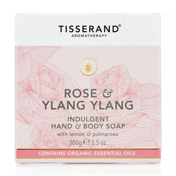 Savon douceur mains & corps rose & ylang ylang rose & ylang ylang 100 g TISSERAND
