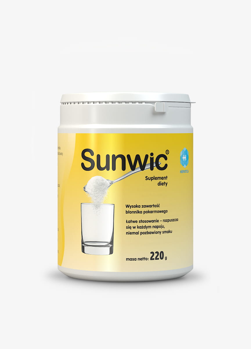 Fibre de guar fibre sunwic 220 g HEPATICA