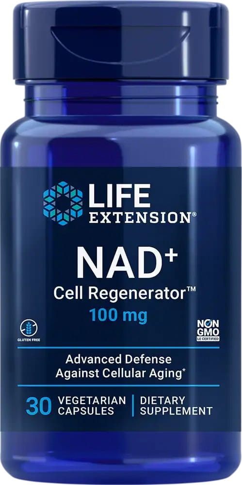 Nad+ régénérateur cellulaire 100 MG 30 gélules PROLONGATION DE VIE