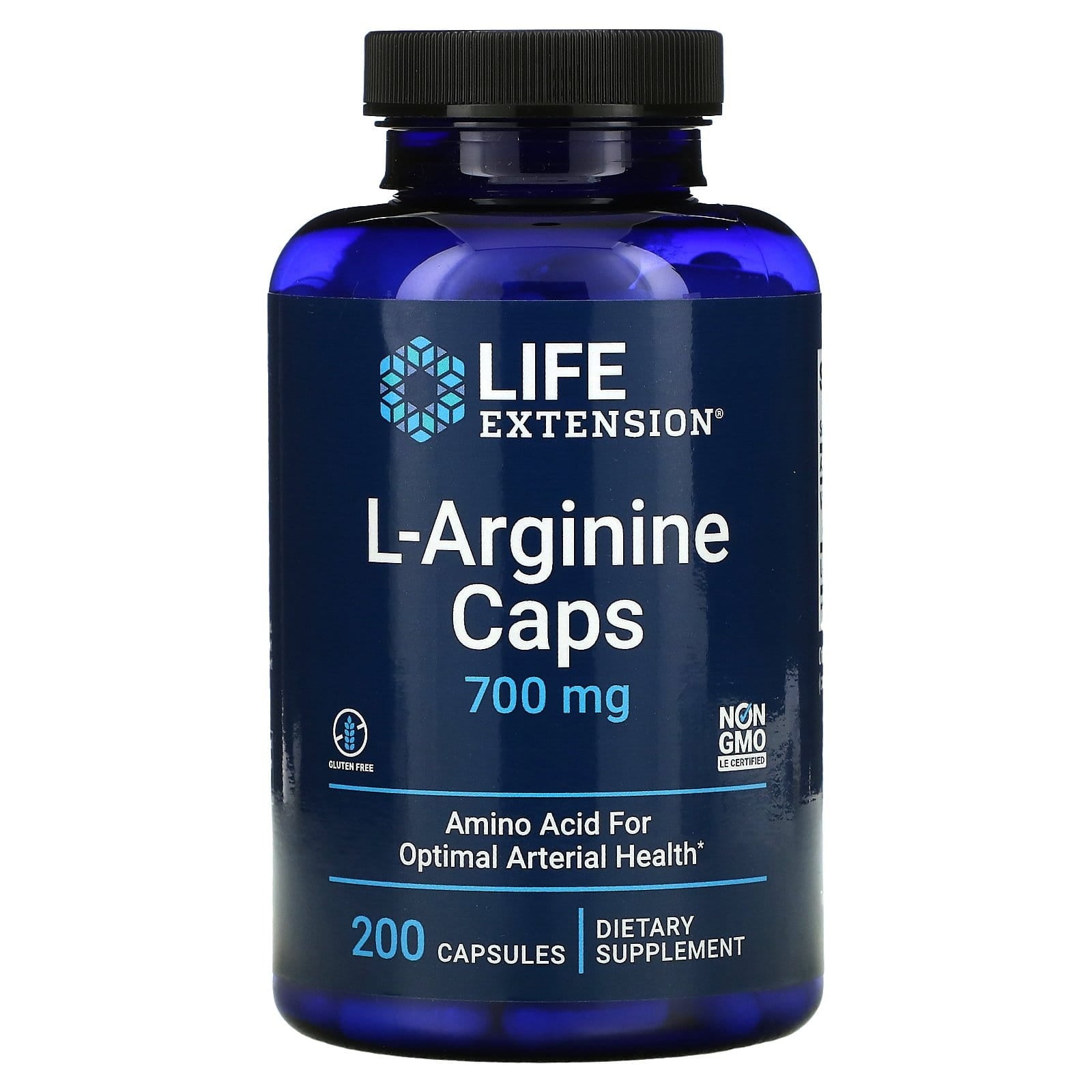 L-arginine 700 MG 200 gélules PROLONGATION DE VIE