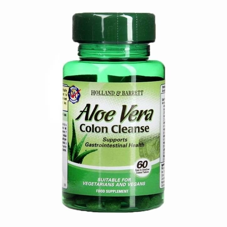 Aloe vera nettoyage du côlon 60 gélules HOLLAND & BARRETT